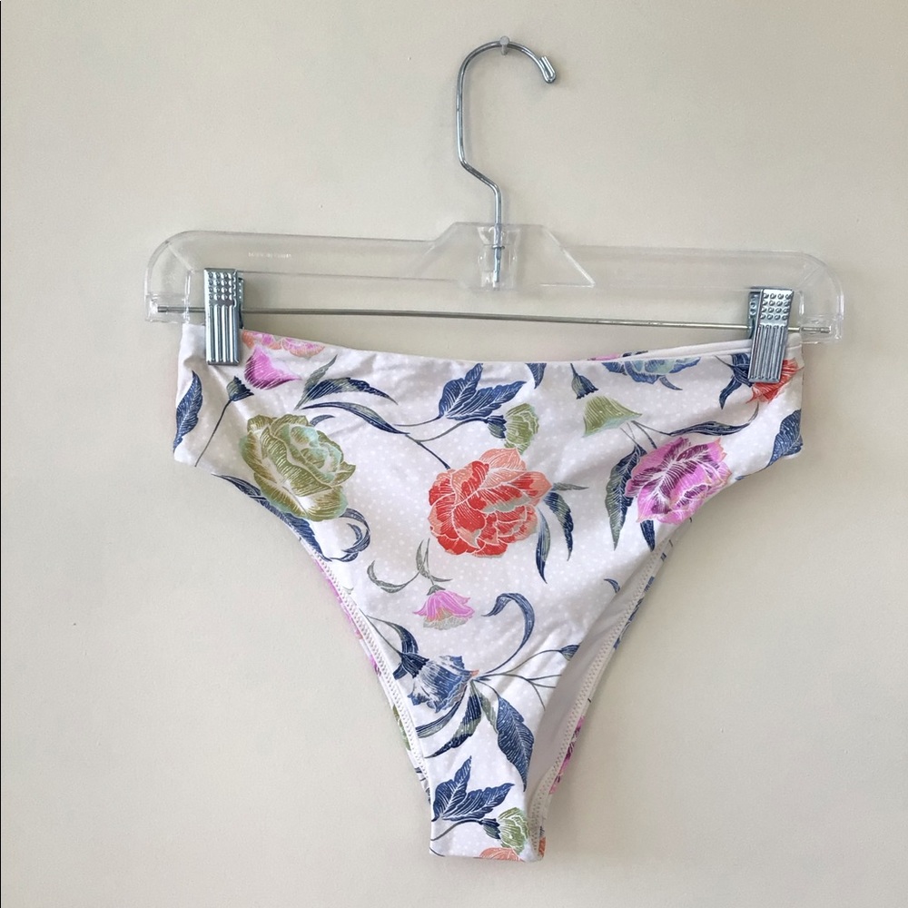 O’Neill Floral Print Bikini Bottom / NWT